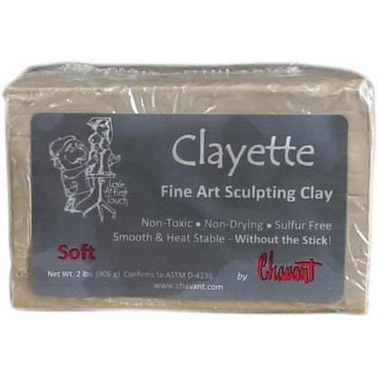 Chavant Clayette Tan - 40lb Case