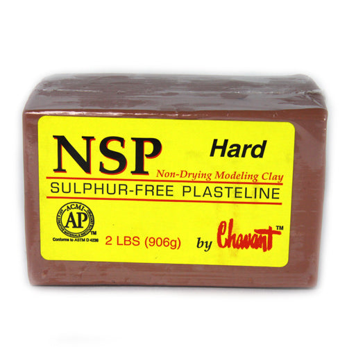 Chavant NSP (Non Sulphurated Plasteline) Brown - 40lb Case