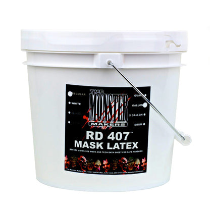 Monster Makers RD-407 Mask Latex (Halloween White) - 1 Gallon